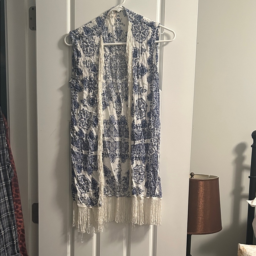 O'Neill small Fringe vest with mandala pattern